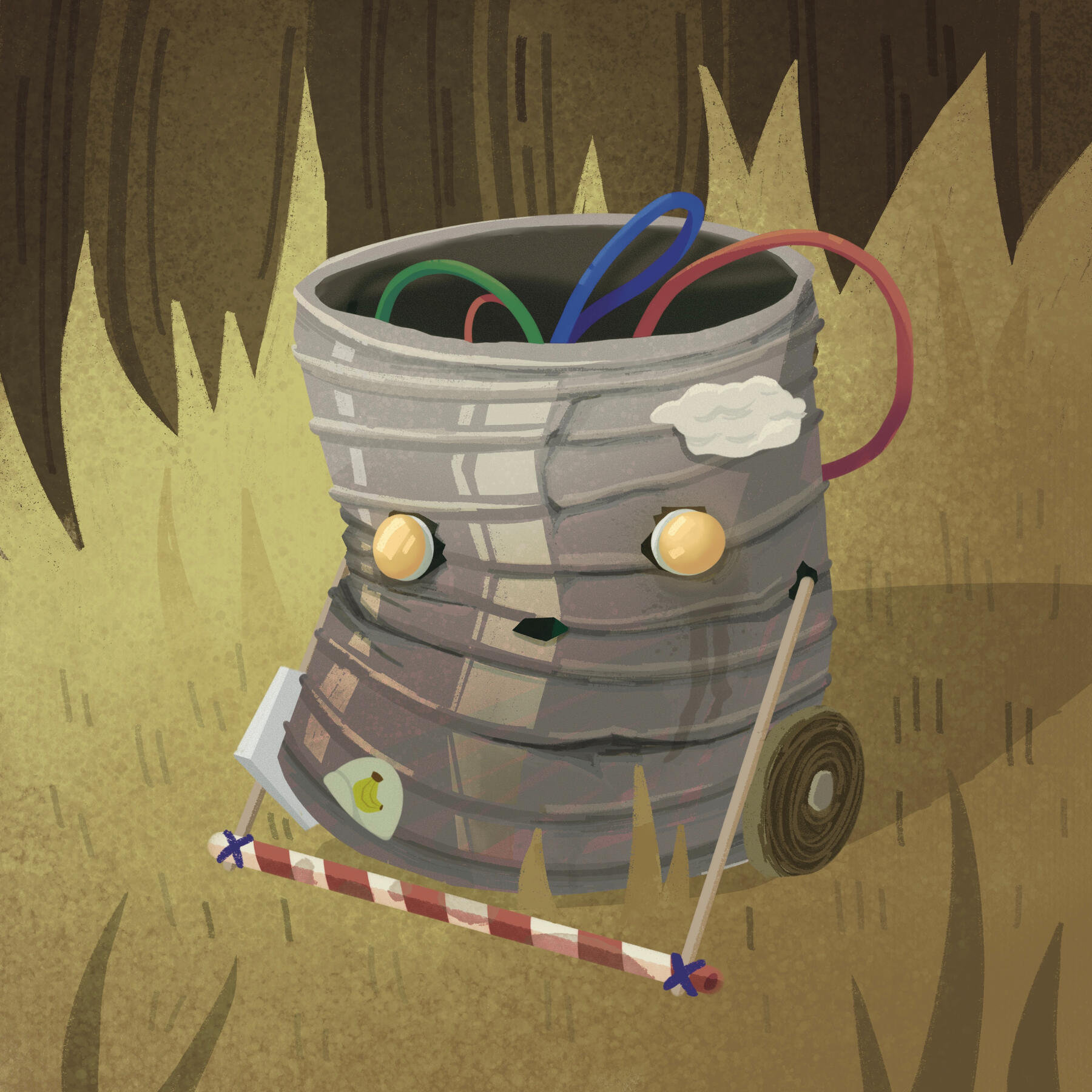 "Little Bot" : Digital Illustration