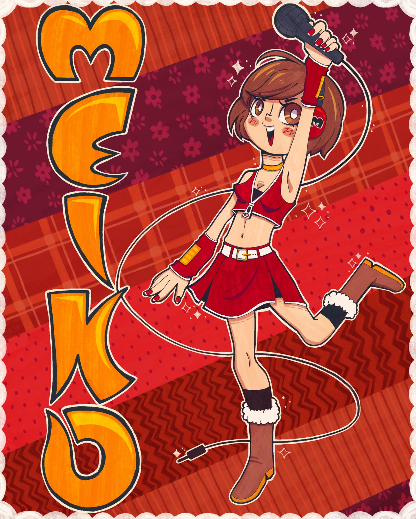 MEIKO: Owned by Crypton Future Media, designed by Shogo Washizu